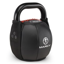 Marcy Soft Kettlebell with Handle for Weightlifting, Conditioning, Strength Trai