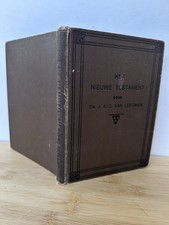 Antique 1910 Dutch Bible 
