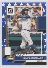 2022 Panini Donruss Independence Day Jeimer Candelario #86 f2v