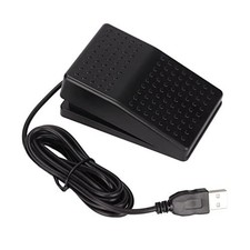USB Foot Pedal with Photoelectric Switch for Gaming and Professional Use