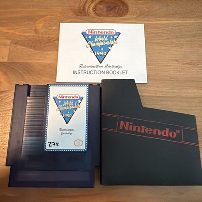 Nintendo NES Retrozone Nintendo World Championships 1990 RetroUSB Numbered Cart