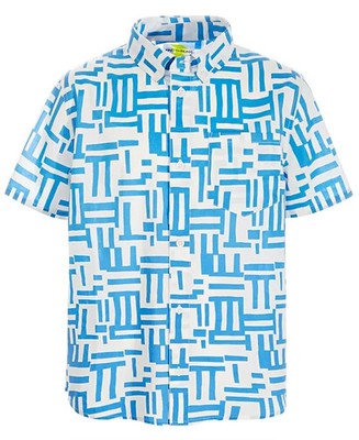Epic Threads Little & Big Boys Cotton Short-Sleeve Printed Shirt Size Small-7/8