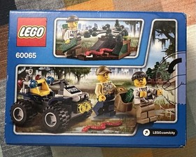 Retired 2015 LEGO City Swamp Police ATV Patrol 59 pieces NISB