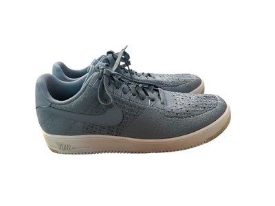 NIKE 2017 AIR FORCE 1 LOW 817419 402 FLYKNIT BLUE 13 MAX 180