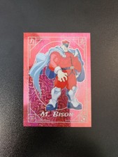 2025 Cardsmiths Street Fighter Alpha M. Bison 21 Typhoon Holofoil Parallel