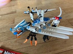 Lego Ninjago Ice Dragon Attack 2260 with instructions no box