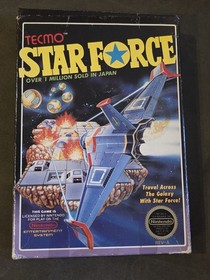 Star Force - Nintendo NES Tecmo Hudson STG shooter shmup