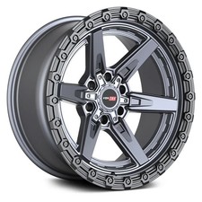 Vortek Vrt-602 Argon Wheel 20x10 -12 6x139.7 106.1 Titanium Single Rim
