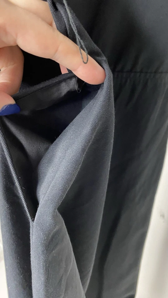 Moochi NZ Women's Small Sleeveless Deep V-Neck Wide Leg Cojett Jumpsuit Black - Image 3 of 4