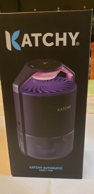 Katchy Automatic Indoor Insect Trap - Black NEW IN BOX