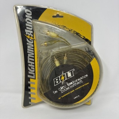 Lightning Audio Bolt 5m (16ft) Performance Interconnect LBIX-5