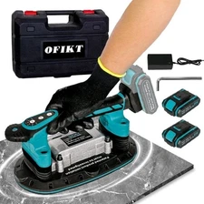 Tile Vibration Suction Tiling Machine Handheld Vibrator Tool 6-Speeds Adjustable