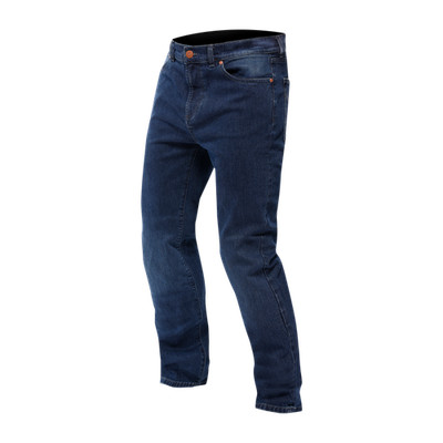 Dainese 5 Pocket Denim Relaxed Deep Blue Urban City Touring Motorrad Sicherheit...