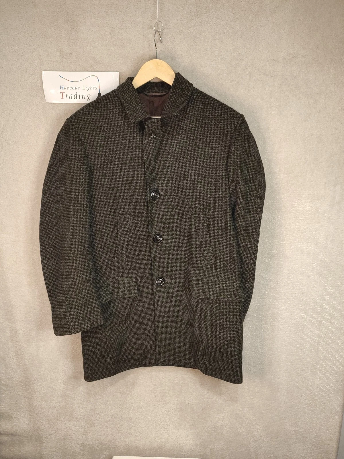 Burton Tailored Coat Jacket Mens M 44 Vintage Brown/Retro By Appointment Queen