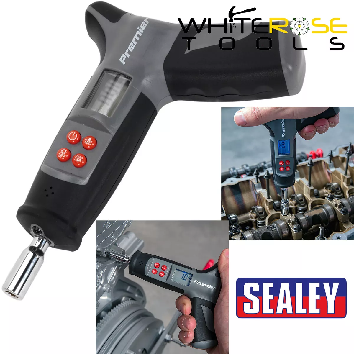 Sealey Premier Digital Torque Screwdriver 1 4