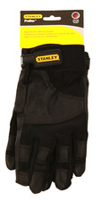 Stanley Men's XL Black ProDex High Dexterity Activity Gloves Stretch