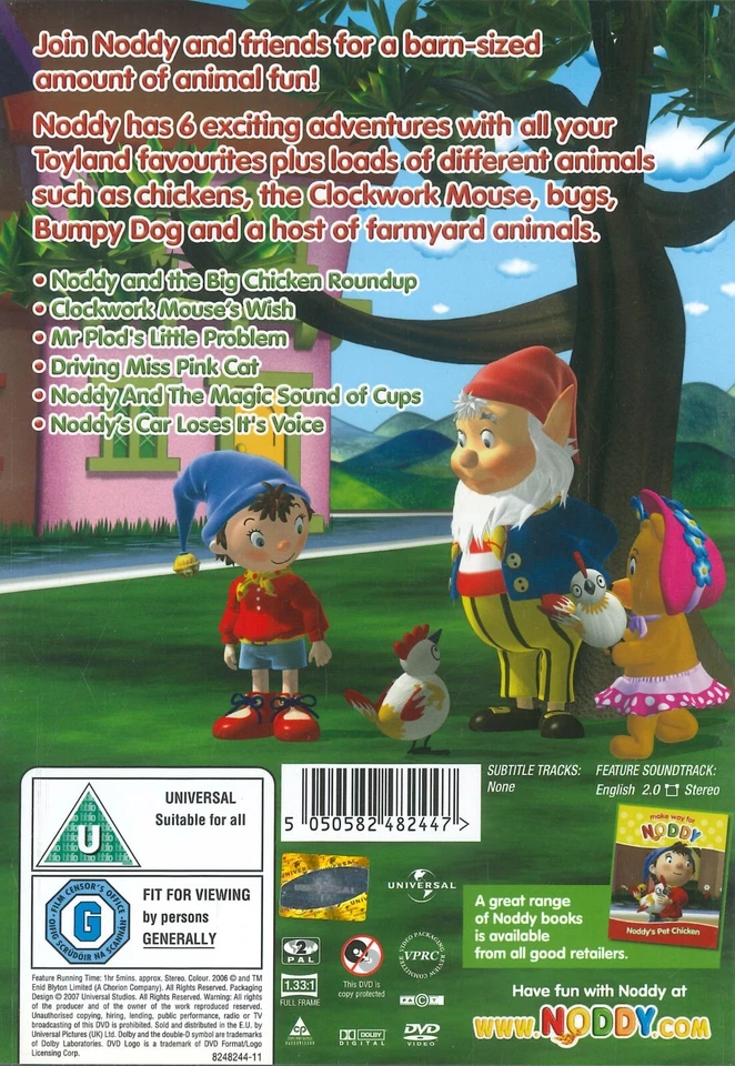 Noddy - Animal Magic (2007), 6 Episodes Childrens Animation