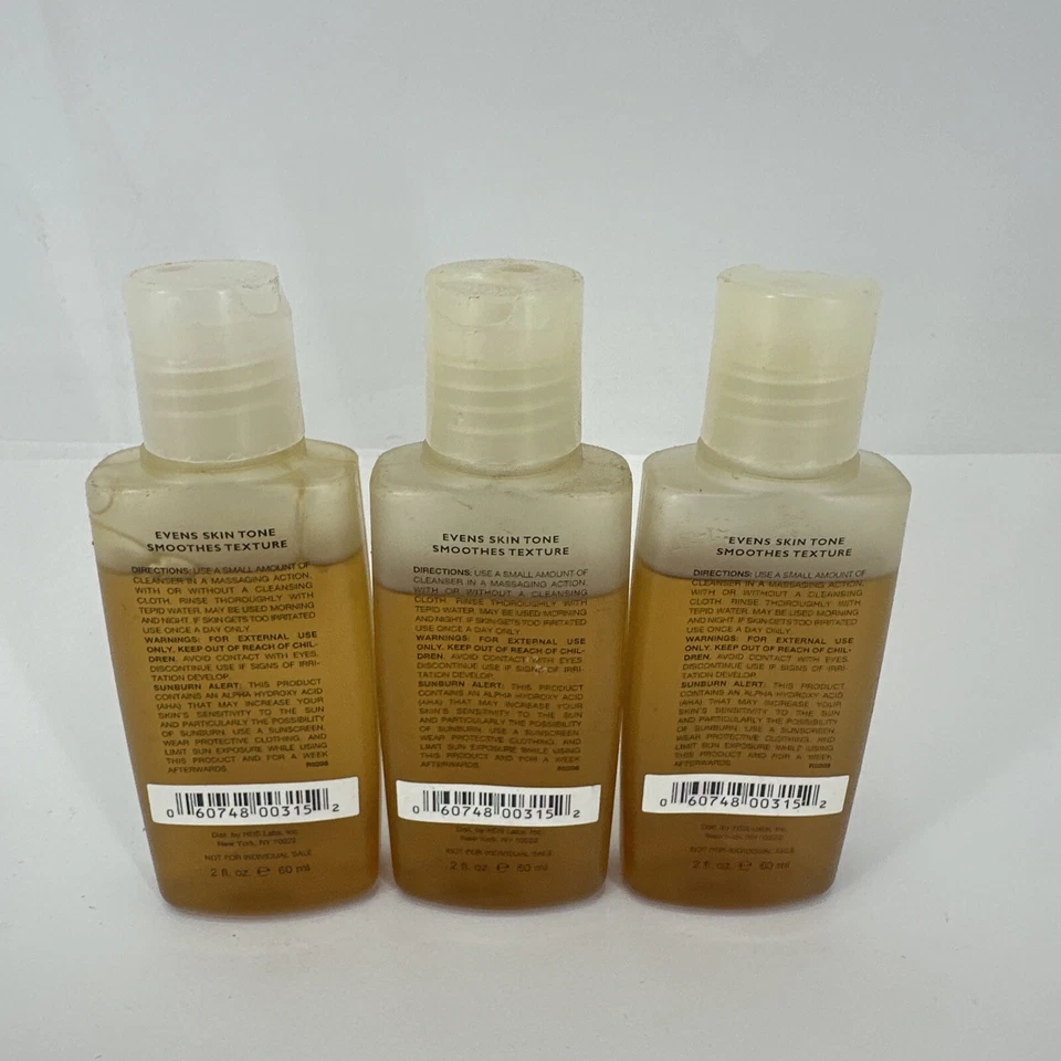 PACK 3 DDF Doctor's Fórmula Dermatológica Limpiador Iluminador Tamaño de Viaje x3 NUEVO Foto 2 de 4