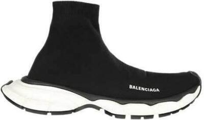 Balenciaga 3XL Sock Sneaker Black White for sale | eBay
