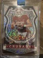 BAKER MAYFIELD PRIZM WHITE SPARKLE /20 SSP BROWNS 2020 Prizm Draft Picks CRUSADE