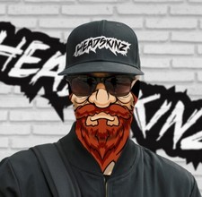 FACE MASK / BANDANA - THE BIKER 2.0 - Motorbike, Hunting, Fishing 