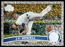 2011 Topps Diamond Anniversary JP Howell #US206 Tampa Bay Rays Silver