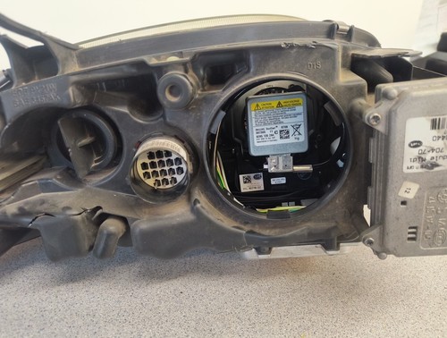07-10 JAGUAR XKR DAMAGED PARTS ONLY DRIVER LEFT LH XENON HID HEADLIGHT LAMP - Picture 14 of 20