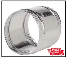 Splice Connector Collar 18 in. Flexible Duct And Sheet Metal Easy Installation