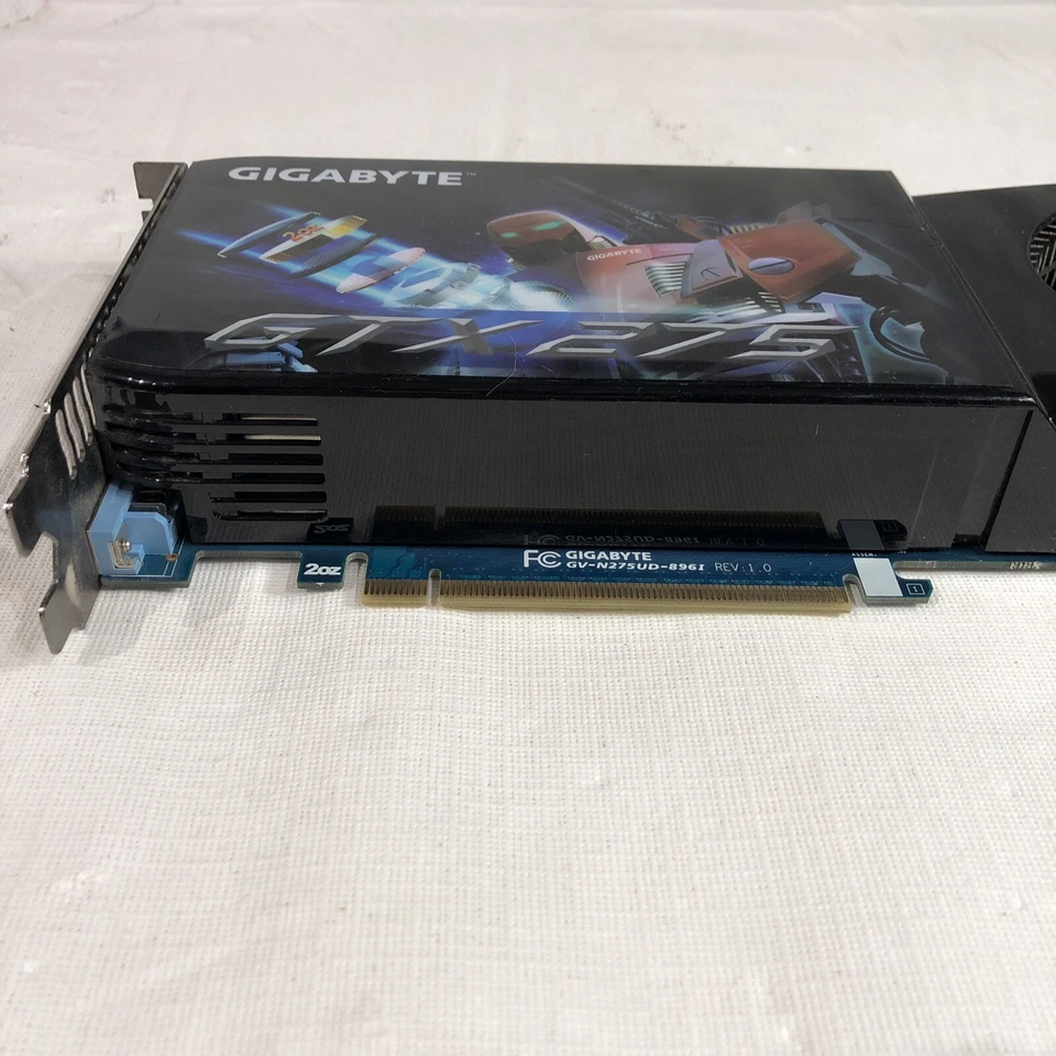 Gigabyte Nvidia Geforce GTX 275 - 896 Mo - PCI-E 2.0 - GV-N275UD-896I - Image 2 of 4