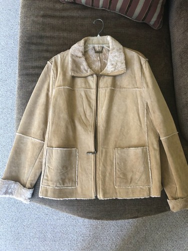 Winlit Suede Leather Jacket with Real 
