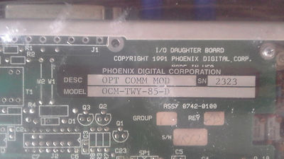 NEW PHOENIX DIGITAL OCM-TWY-85-D FIBER OPTIC COM MODULE Siemens Simatic TI505