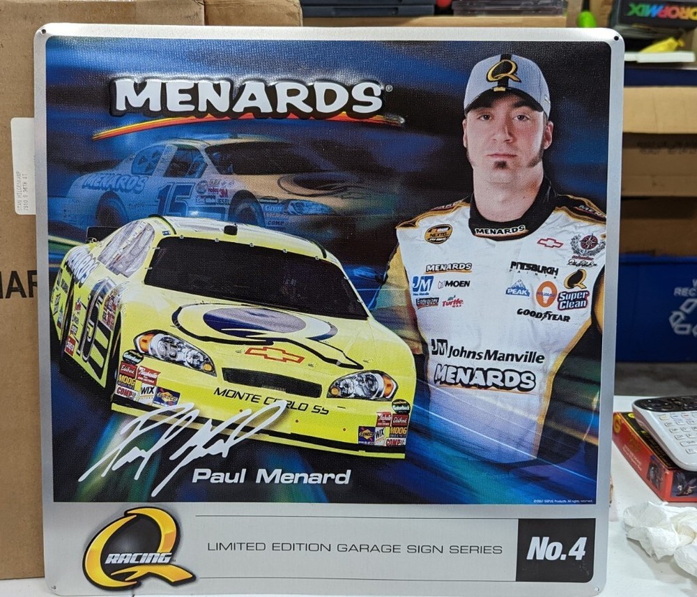 Paul Menard Sign 15