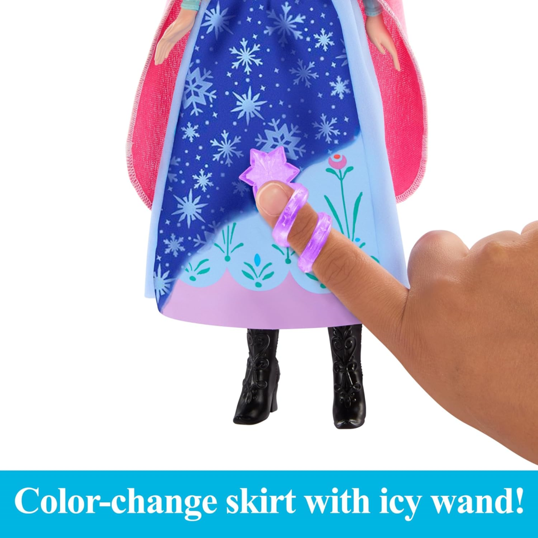 Disney Frozen Anna Doll Magical Colour-Change Skirt Fashion | eBay