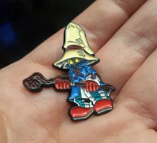 VIVI ORNITIER Enamel PIN Final Fantasy IX 9 game Black Mage brooch badge pinback