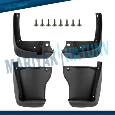 Set of 4 For Honda Accord 2008-2012 Sedan Splash Guards Mud Flaps Front & Rear