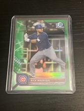 2022 Bowman Chrome - Nick Madrigal #4 Green Refractor /99