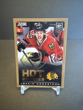 2013-14 Panini HOT ROOKIES #707 Joakim Nordstrom BLACKHAWKS EX/NM