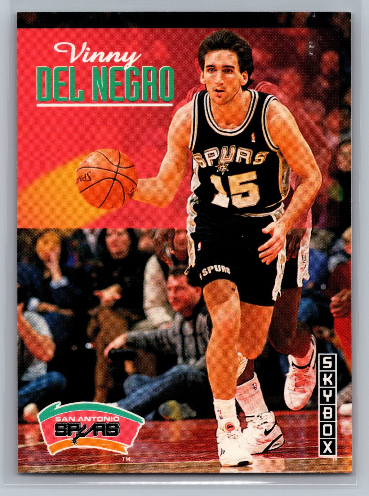 1992-93 SkyBox #380 Vinny Del Negro