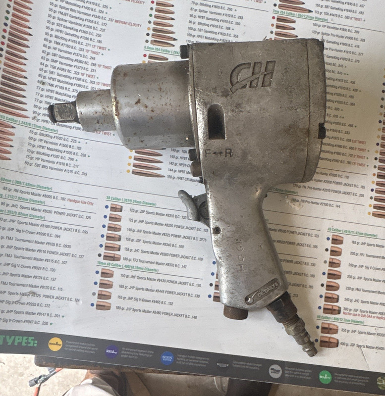 Campbell Hausfeld 1/2 in Drive Pneumatic Impact Wrench IS0297
