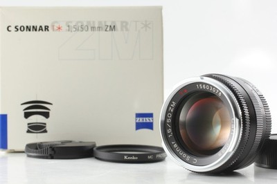 [Top NEUWERTIG in Box] ZEISS C Sonnar T * 50mm f/1.5 ZM für Leica M schwarz...
