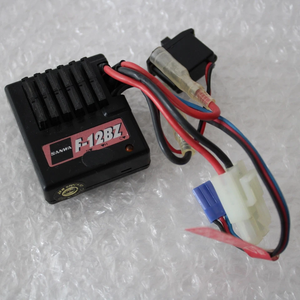 Unused Sanwa F-12BZ Brushed ESC Speed Controller Vintage RC Car Tamiya Tested - Image 2 of 4