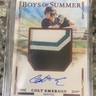 2024 Panini Boys of Summer Colt Emerson Holo Gold Auto Patch 10/49Mariners RC