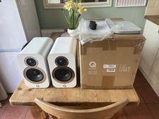 Q Acoustics 3010i Bookshelf Speakers Artic White