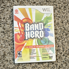 Activision Band Hero Nintendo Wii NTSC-U/C Manual Included Multiplayer E10+