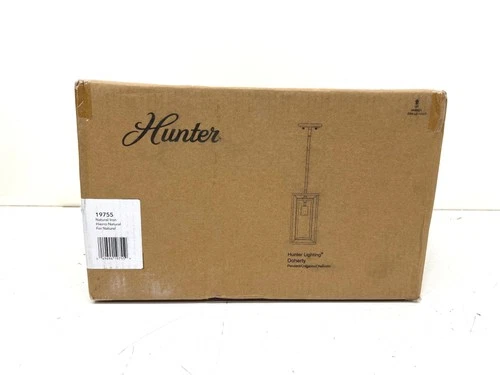 Hunter Doherty 1-Light Natural Iron Mini Pendant 19755 New - Picture 1 of 2