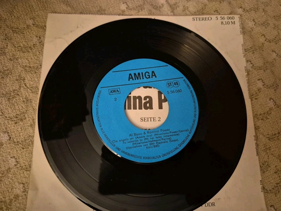 Al Bano & Romina Power - Felicita (EP Vinylsingle/DDR Pressung) - Bild 3 von 3