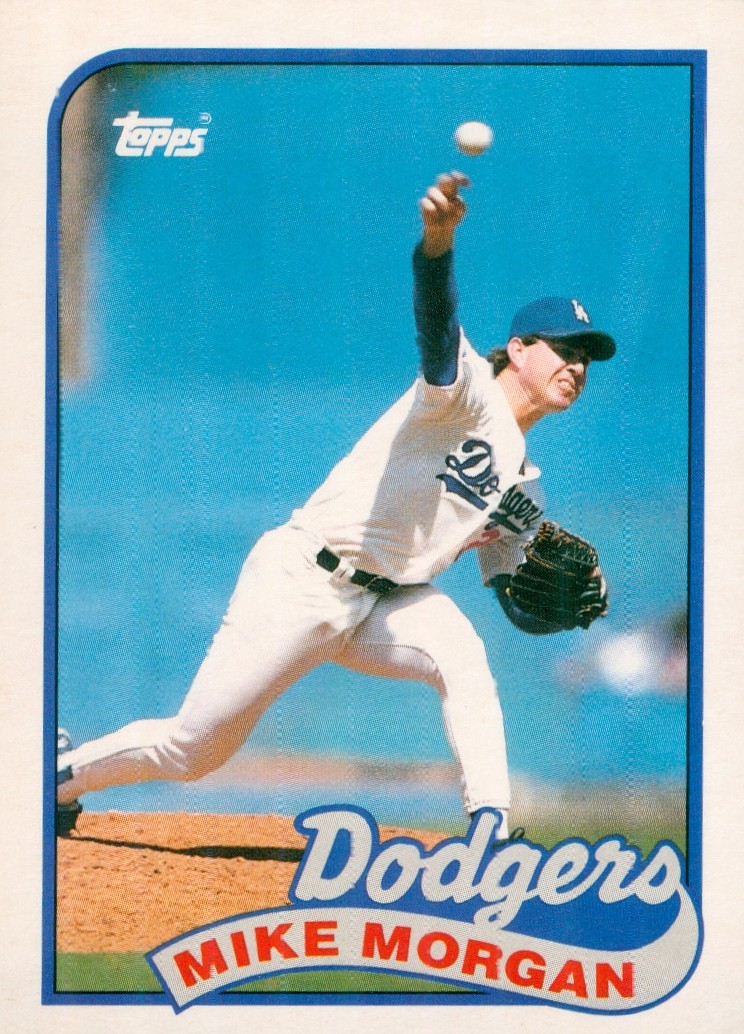 1989 Topps Traded #84T Mike Morgan