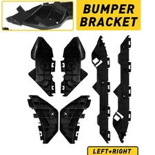 For 2009 2013 Toyota Corolla Set Left Rear Bumper Cover Retainer Brackets Right