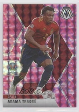 2021 Panini Mosaic UEFA Euro 2020 Pink Camo Mosaic Prizm Adama Traore #162