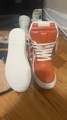Rick Owen Geo Basket Shoes High Top Sneakers